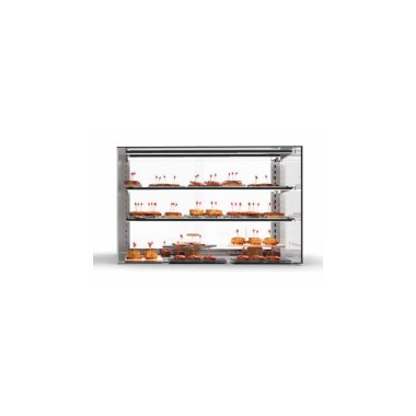 Sayl - Vitrine Neutre avec Etagères Réglables - P.600mm et H.515mm - EPV60
