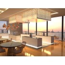 Buffet Réfrigéré Cuve Froide - 1300x700 mm - Anti-Postillons Inversé - Sayl