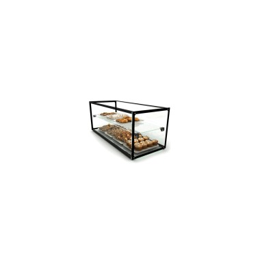 Vitrine Neutre Expo Plano - 920 mm - Moyenne - 2 Nniveaux - LED - Sayl