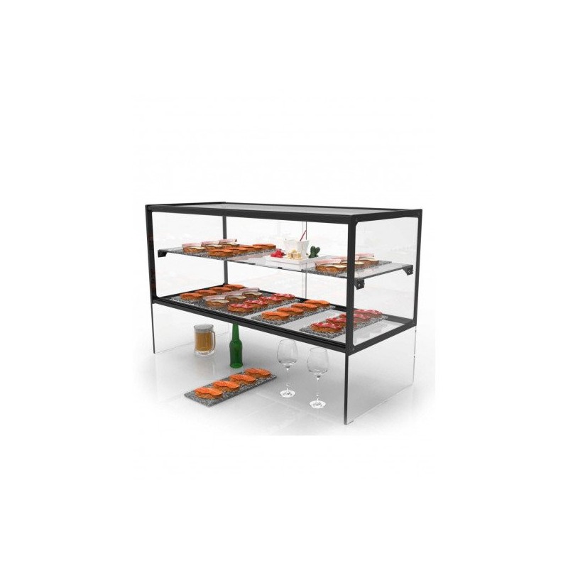Vitrine Neutre Expo Plano Zeppelin - 555 mm - Petite - LED - Sayl