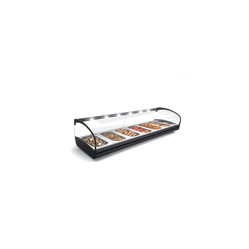 Vitrine Chaude Shark - 840 mm - Bain-Marie - Sayl