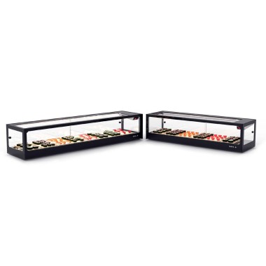 Vitrine à Sushi Réfrigérée Logic - 1540 mm - Groupe à Distance CP - Sayl