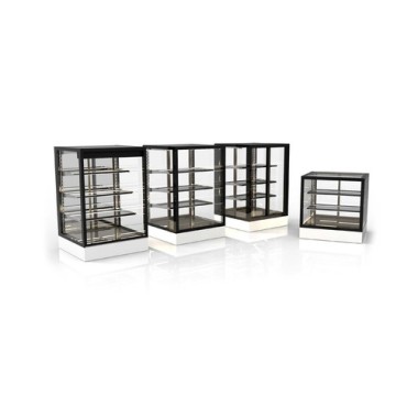 Vitrine Chaude Grab & Go Integra - 600 mm - 3 Étagères - Sur Comptoir - Sayl