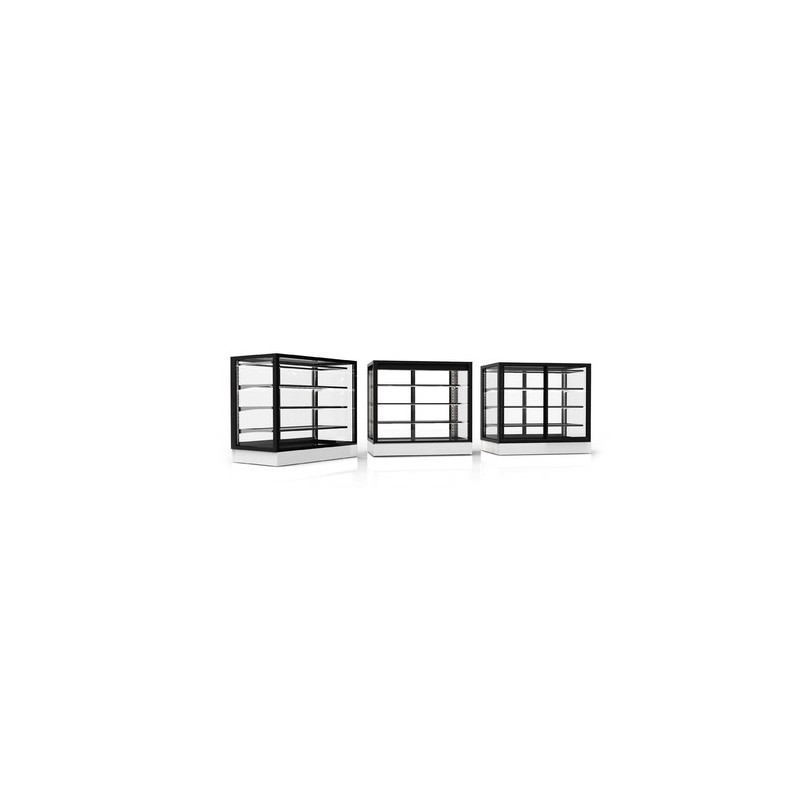 Vitrine Chaude Grab & Go Integra - 1000 mm - 3 Étagères - Sur Comptoir - Sayl