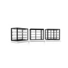 Vitrine Chaude Grab & Go Integra - 1000 mm - 3 Étagères - Sur Comptoir - Sayl