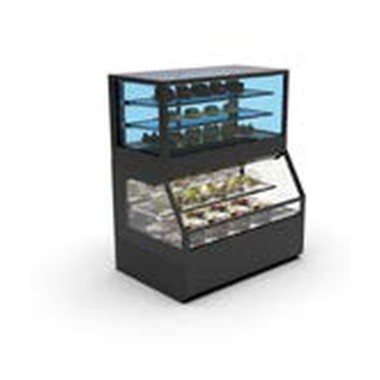 Vitrine Combi Réfrigérée/Neutre Integra - 1200 mm - Sayl