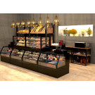 Vitrine Combi Chaude Integra - 1200 mm - 4 Étagères - Sayl