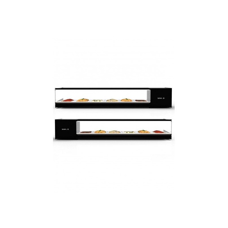 Vitrine à Sushi Réfrigérée Logic - 1540 mm - Sayl