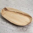 Ecobioshopping - Plateau Long 55x30 cm en feuille de palmier - 10 pièces - 4747