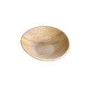 Ecobioshopping - Mini assiette Finger Food 9,5 cm en feuille de palmier - 25 pièces - 15022