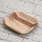 Ecobioshopping - Assiette carrée 17x17 cm en feuille de palmier - 25 pièces - 5030