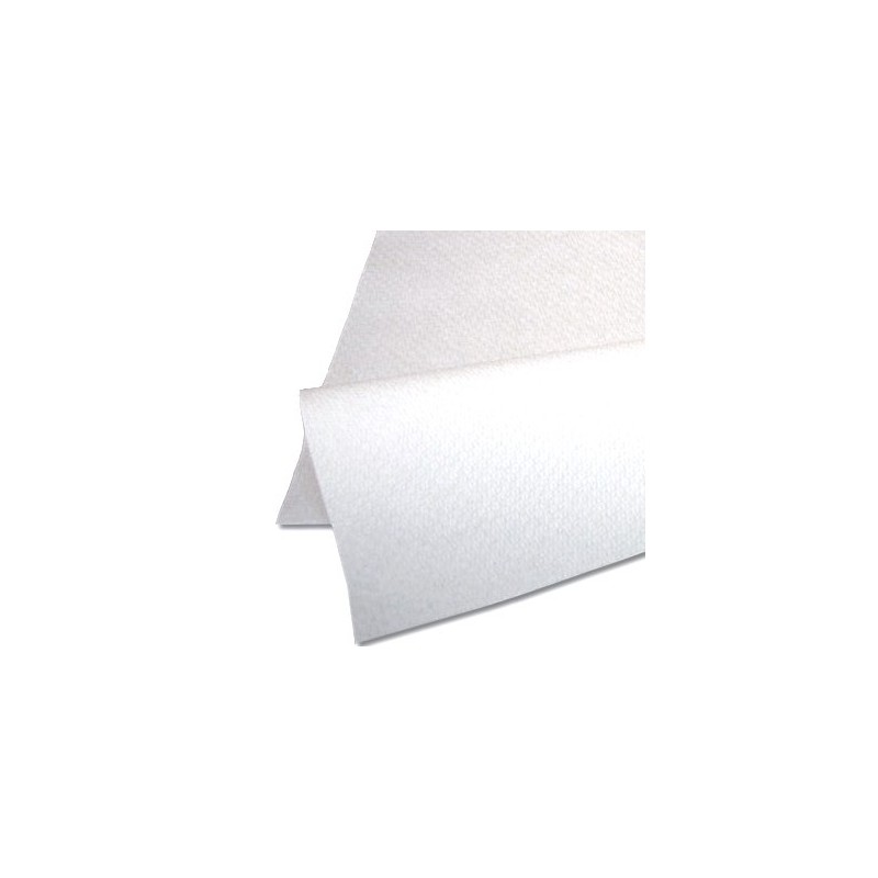 Ecobioshopping - Nappe blanche 100x100 cm - 100 pièces - 05TG300