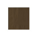 Ecobioshopping - Serviette Marron 2 plis 40x40 cm - 100 pièces - 32287