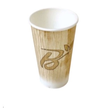 Ecobioshopping - Verre Standard en Feuille de Palmier 410 ml - 100 pièces - 42M-60