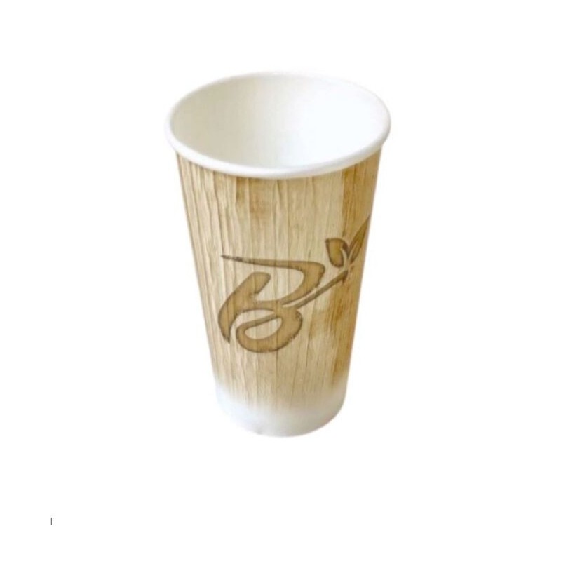 Ecobioshopping - Verre Standard en Feuille de Palmier 410 ml - 100 pièces - 42M-60
