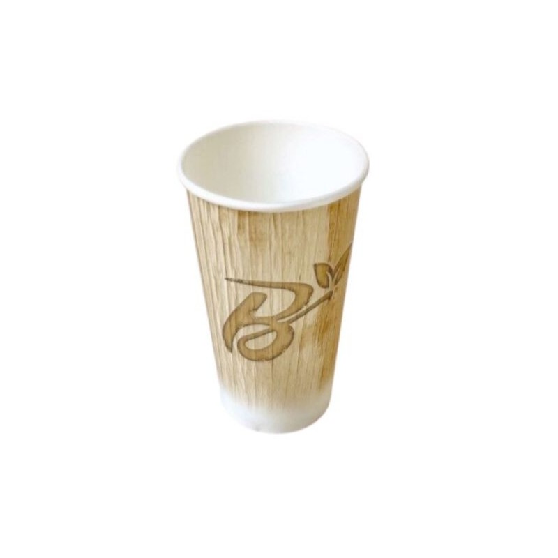 Ecobioshopping - Verre Standard en Feuille de Palmier 350 ml - 100 pièces - 37M-60