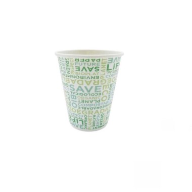 Ecobioshopping - Verre Standard Texte Bio 230 ml - 100 pièces - 20M-64