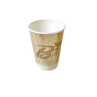 Ecobioshopping - Verre Standard en Feuille de Palmier 250 ml - 100 pièces - 25M-60