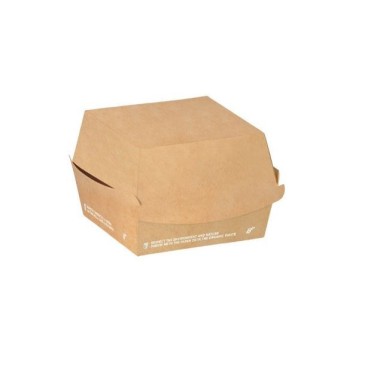 Ecobioshopping - Étui à sandwich Moyen 12x12x7 cm - 50 pièces - 627-65