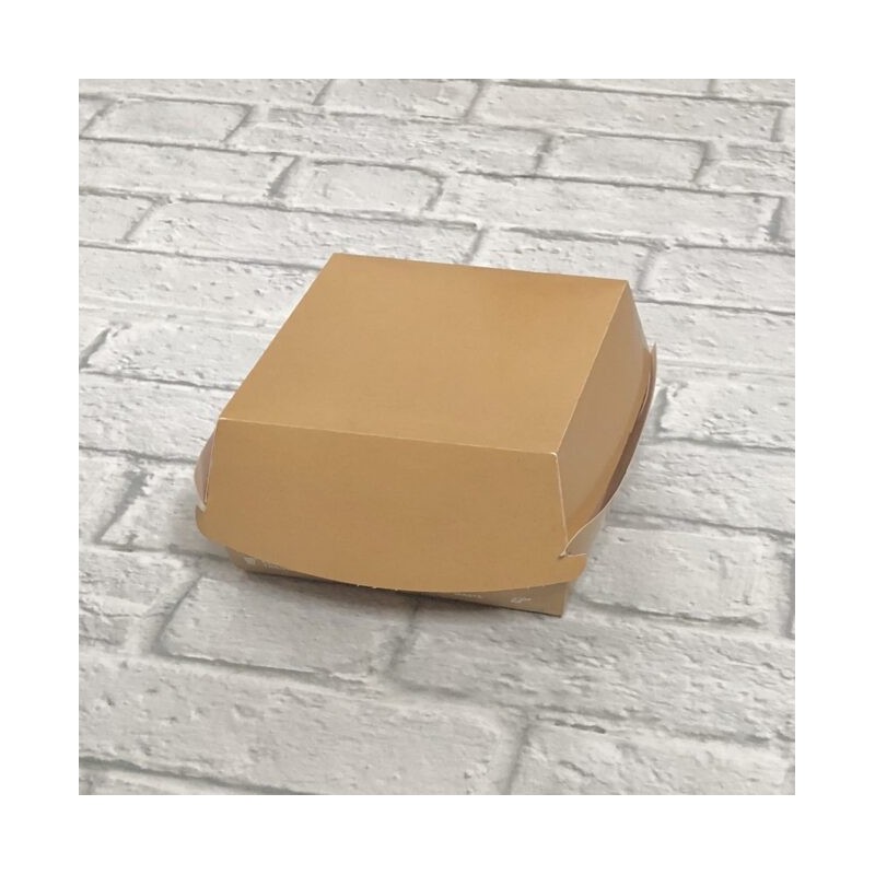 Ecobioshopping - Étui à sandwich Moyen 12x12x7 cm - 50 pièces - 627-65