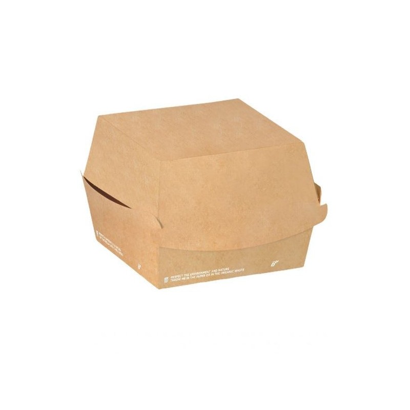 Ecobioshopping - Porte-sandwich Grand 16x16x9 cm - 50 pièces - 614-65