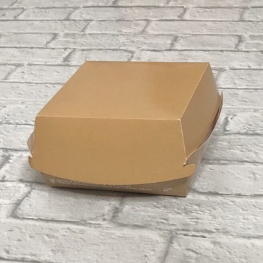 Ecobioshopping - Porte-sandwich Grand 16x16x9 cm - 50 pièces - 614-65