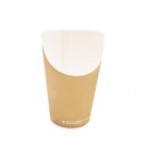Ecobioshopping - Panier à friture moyen ∅8,5xh14,5 cm - 50 pièces - 607-65