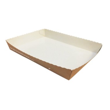 Ecobioshopping - Plateau à pizza 21x15x3 cm - 50 pièces - 630-65