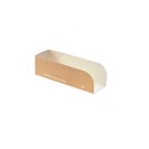 Ecobioshopping - Porte-hot-dog Petit 16x5x5 cm - 50 pièces - 605-65
