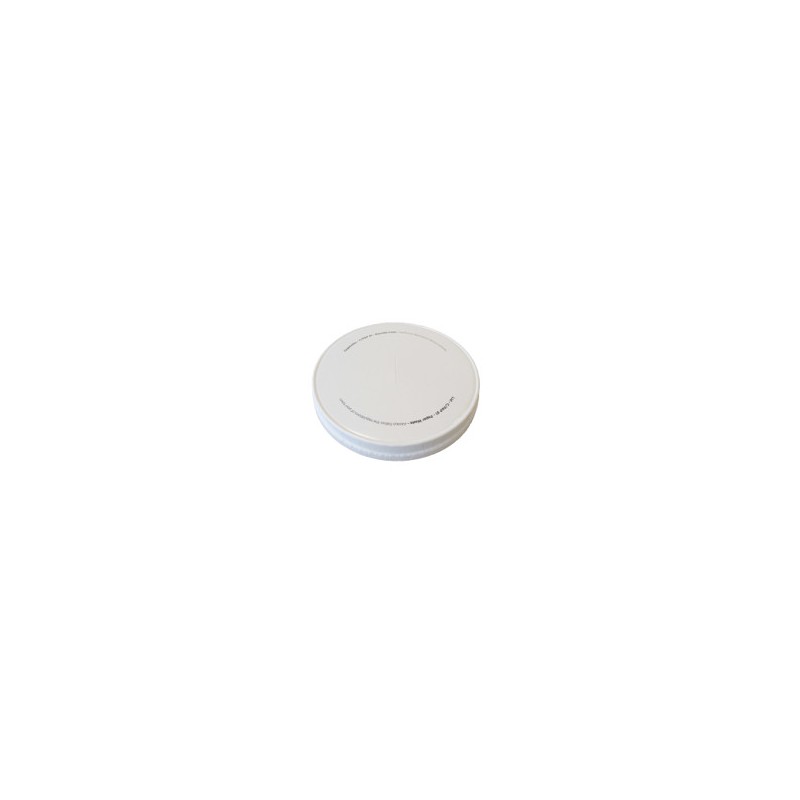 Ecobioshopping - Couvercle plat pour verres de 300 ml - 100 pièces - 9oz-1C-00