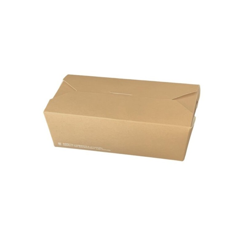 Ecobioshopping - Boîte alimentaire 16x9x6h cm - 25 pièces - 639-65