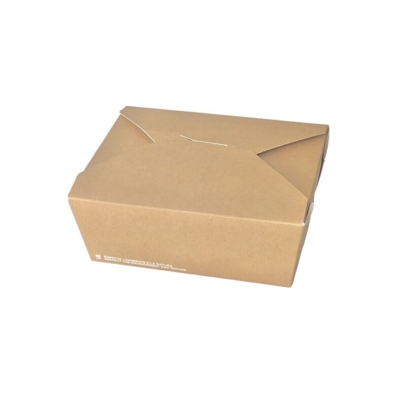 Ecobioshopping - Boîte alimentaire 15x12x6,5h cm - 20 pièces - 637-65