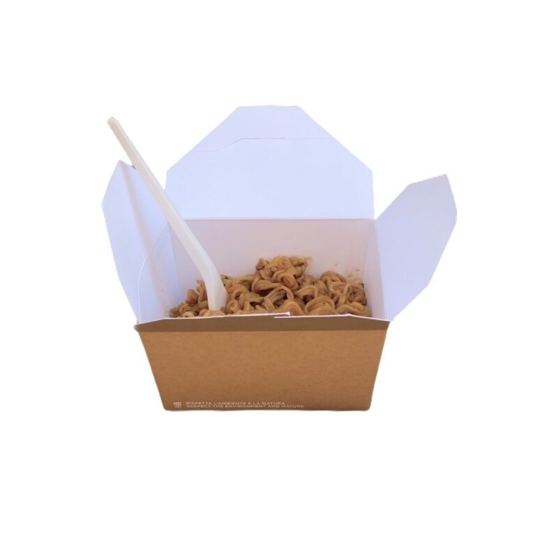 Ecobioshopping - Boîte alimentaire 15x12x6,5h cm - 20 pièces - 637-65