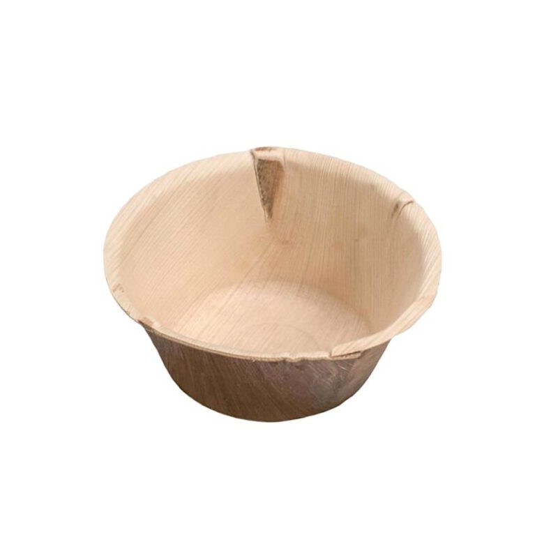 Ecobioshopping - Étui 500 ml en feuille de palmier - 25 pièces - 10759