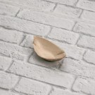 Ecobioshopping - Barquette Petit Bateau 12x6 cm en Feuille de Palmier - 25 pièces - 10758