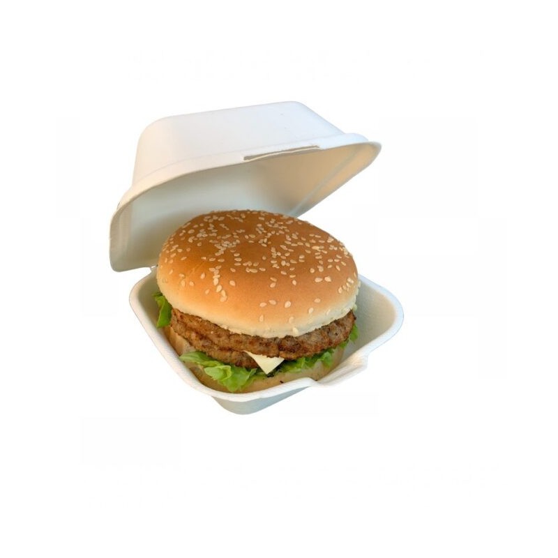 Ecobioshopping - Étui à sandwich grand format 13,5x13,5x9 cm - 125 pièces - 3474