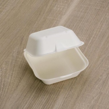 Ecobioshopping - Étui à sandwich grand format 13,5x13,5x9 cm - 125 pièces - 3474