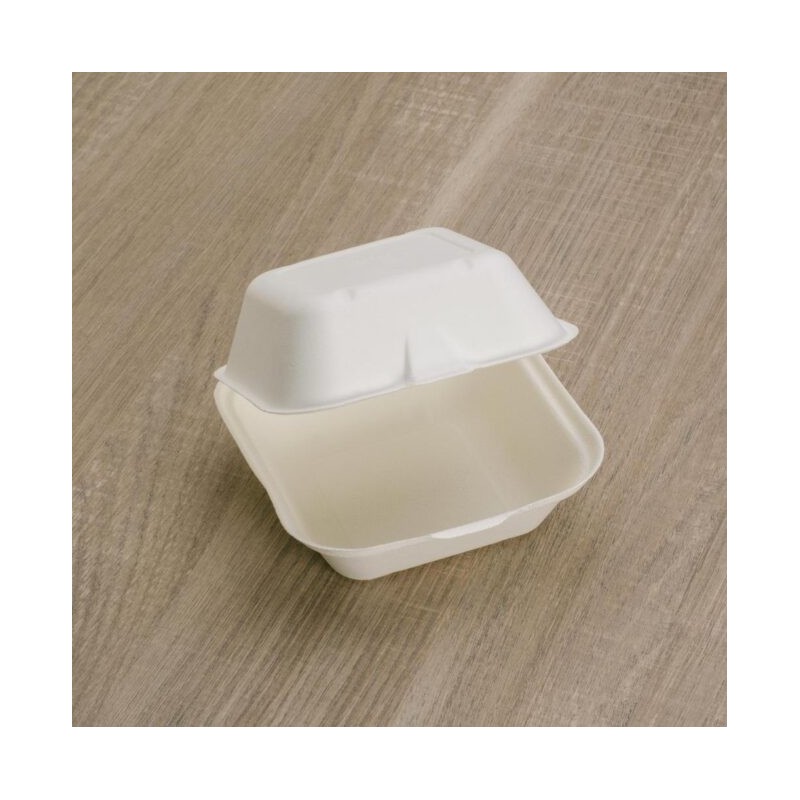 Ecobioshopping - Étui à sandwich grand format 13,5x13,5x9 cm - 125 pièces - 3474