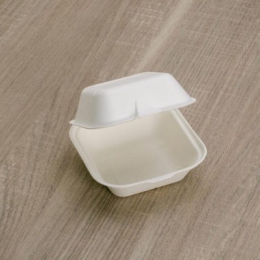 Ecobioshopping - Étui à sandwich petit 12x12x8 cm - 125 pièces - 3470