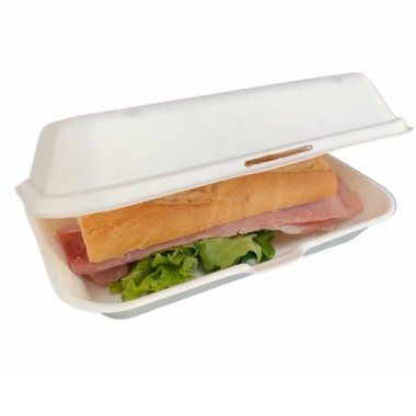Ecobioshopping - Boîte alimentaire 23x14x8 cm - 125 pièces - 3448