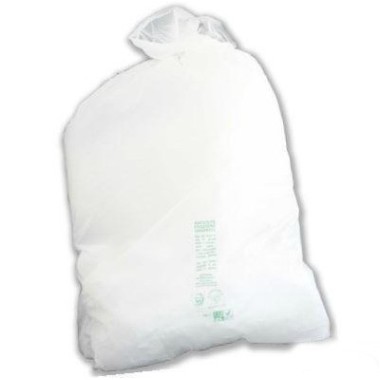 Ecobioshopping - Sac Mater-Bi 70x110 blanc - 20 pièces - 21361