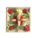 Ecobioshopping - Étui 16x16x5 cm en feuille de palmier - 25 pièces - N140