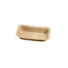 Ecobioshopping - Barquette Finger Food 12x7 cm en feuille de palmier - 25 pièces - 3584