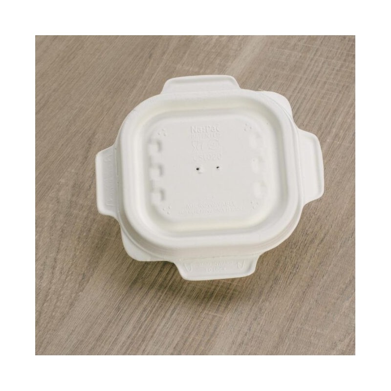 Ecobioshopping - Couvercle pour barquettes CS230 et 3453 - 125 pièces - 3455