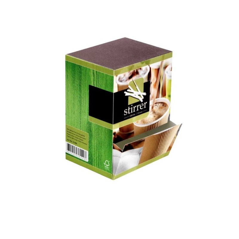 Ecobioshopping - Petite palette 11,5 cm en bois, emballée sous vide - 1000 pièces - 11406