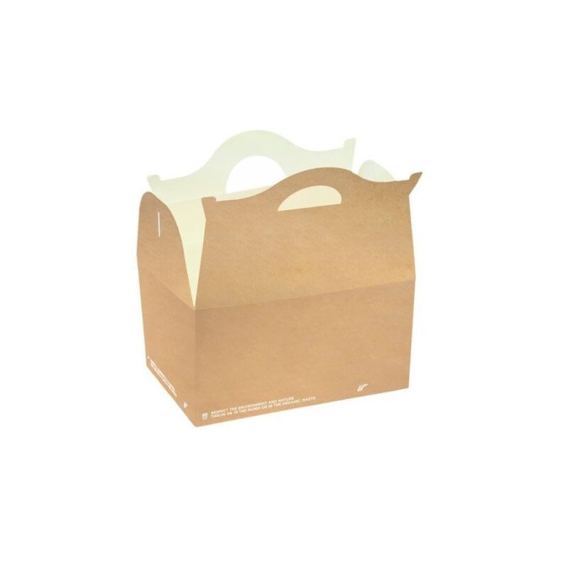 Ecobioshopping - Sac à repas Happy Meal 16,5x11xh9 cm - 50 pièces - 621-65