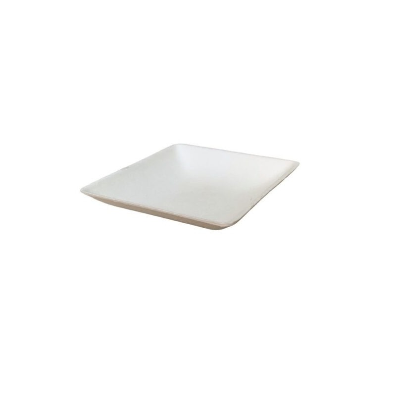 Ecobioshopping - Mini assiette 6,5x6,5 cm en cellulose - 100 pièces - 15356