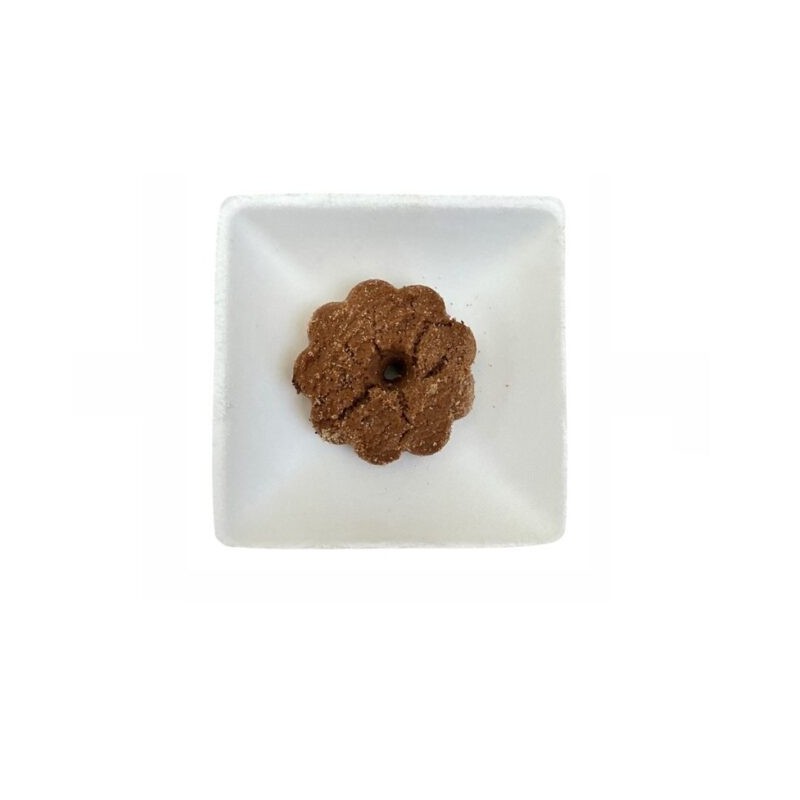 Ecobioshopping - Mini assiette 6,5x6,5 cm en cellulose - 100 pièces - 15356