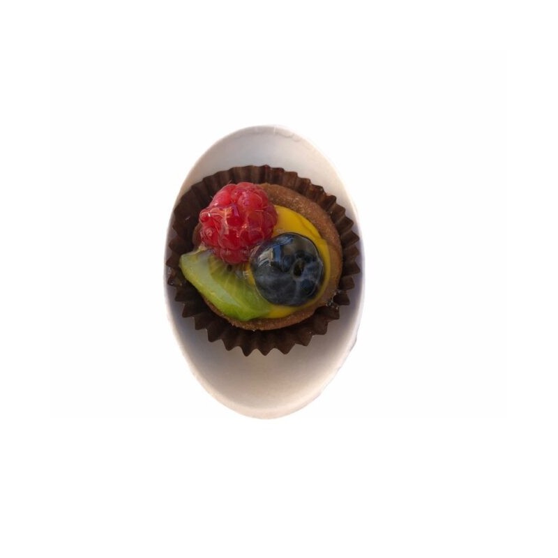 Ecobioshopping - Assiette ovale en cellulose - 100 pièces - 15355