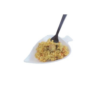 Ecobioshopping - Assiette en feuille de cellulose - 100 pièces - 15354